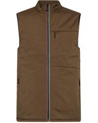 Paul Smith - Mixed Media Gilet - Lyst