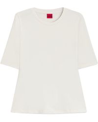 BOSS - Solid Color T-Shirt - Lyst