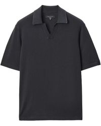 Rag & Bone - Short-Sleeved Knit Polo Shirt - Lyst
