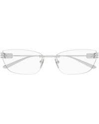 Balenciaga - Eyewear Rectangle Frame Glasses - Lyst