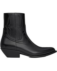 Celine - Leon Zipped Boot - Lyst