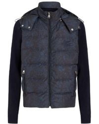 Etro - Paisley-Printed Zipped Padded Hooded Jacket - Lyst