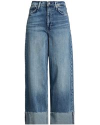 Rag & Bone - Plain Colour Denim Trousers - Lyst