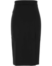 ANDAMANE - Slim-Fit Midi Skirt - Lyst