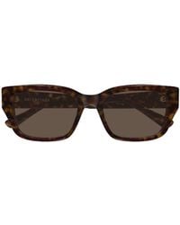 Balenciaga - Eyewear Rectangular Frame Sunglasses - Lyst