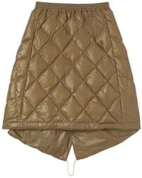 Jil Sander - Down Quilted Midi Skirt - Lyst