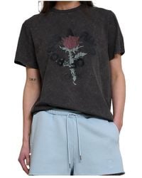Ganni - Future Heavy Jersey Oversized T-Shirt - Lyst