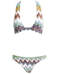 Missoni - Zigzag Tied Bikini - Lyst