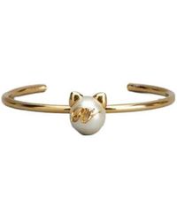 Roger Vivier - Pearl Cat Bracelet - Lyst