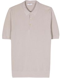 Boglioli - Button Detailed Short-Sleeved Polo Shirt - Lyst