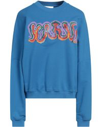 Marni - Solidcolor Printed Longsleeve Crew Neck Top - Lyst