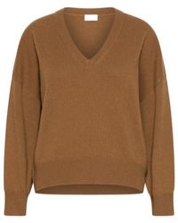 Marella - Wool And Cashmere V-Neck Jumper - Lyst