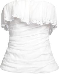 Isabel Marant - Sleeveless Ruched Top - Lyst