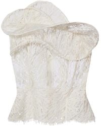 Magda Butrym - Lace Bustier - Lyst
