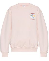 CASABLANCA - Montaigne Graphic-Print Sweatshirt - Lyst