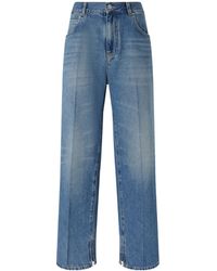 Pinko - Lovely Logo Patch Jeans - Lyst