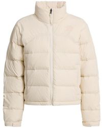 The North Face - Short Down Jacket With High Collar - Lyst