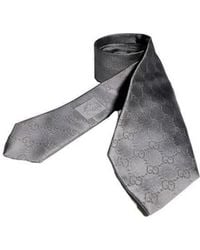 Gucci - Gg Jacquard Tie - Lyst