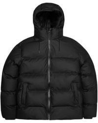 Rains - Alta Drawstring Hooded Puffer Jacket - Lyst