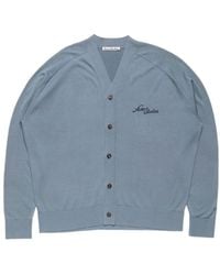 Acne Studios - Silk V-Neck Cardigan - Lyst
