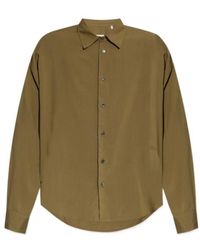 Ami Paris - Long Sleeve Buttoned Shirt - Lyst