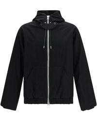 Sacai - Zip-Up Hooded Jacket - Lyst