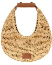 STAUD - Moon Woven Tote Bag - Lyst