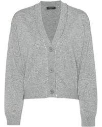 Fabiana Filippi - Sequin-Embellished Virgin Wool Blend Cardigan - Lyst