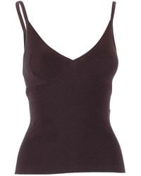 P.A.R.O.S.H. - Ribbed Top - Lyst