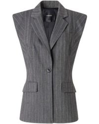 Pinko - Genista Pinstriped Vest - Lyst