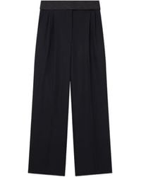Stella McCartney - Wide Leg Tuxedo Trousers - Lyst