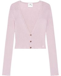 Courreges - Solar Cardigan - Lyst