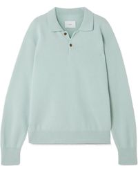 Ssstein - Brushed-Wool Polo Shirt - Lyst