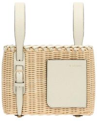Valextra - Soft Wicker Bucket Micro Bag - Lyst