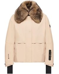 Moncler - Caurel Gore-Tex Shearling-Trimmed Insulated Ski Jacket - Lyst