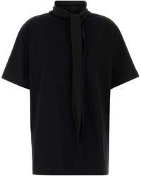 Carven - Scarf Detail T-Shirt - Lyst
