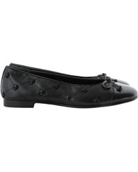 Tory Burch - Cap Toe Quilted Ballet Flats - Lyst