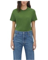 Bottega Veneta - T-Shirt With Round Neck - Lyst