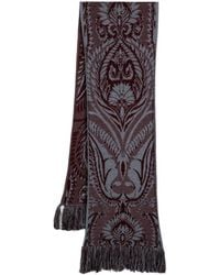 Etro - Barocco Jacquard Fringed Scarf - Lyst
