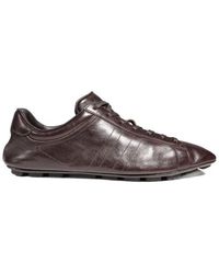 Gucci - Lace-Up Driver - Lyst
