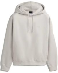Y-3 - Logo Printed Drawstring Hoodie - Lyst