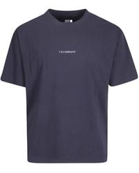 C.P. Company - Back Logo T-Shirt - Lyst