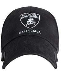Balenciaga - Logo Embroidered Baseball Cap - Lyst
