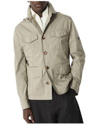 Brunello Cucinelli - Long Sleeved Buttoned Shirt Jacket - Lyst
