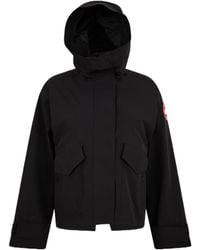 Canada Goose - Logo Rain Jacket - Lyst