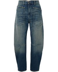 Nili Lotan - Shon Five-Pocket Denim Trousers - Lyst