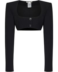Nensi Dojaka - Cleo Bolero Crop Blazer - Lyst