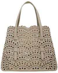 Alaïa - Double-Handled Shoulder Bag - Lyst