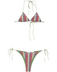 Oséree - Lolita Striped-Pattern Bikini - Lyst