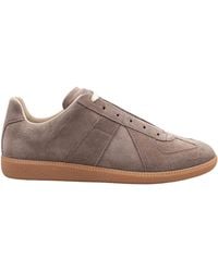 Maison Margiela - Replica Round Toe Lace-Up Sneakers - Lyst